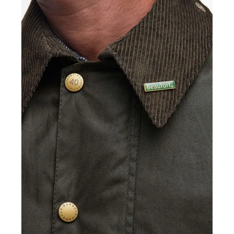 40: ファッション Barbour OS WAX BURGHREY 40